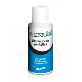 SILIMEX CA LIMPIADOR DE PANTALLAS COMPUSTAT 170ML P/LCD, PLASMA, Y LEDs 1 pieza, Por caja hasta 25 piezas